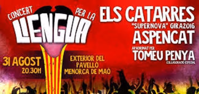 (Vídeo) El 31 de agosto llega "El Concert per la Llengua"
