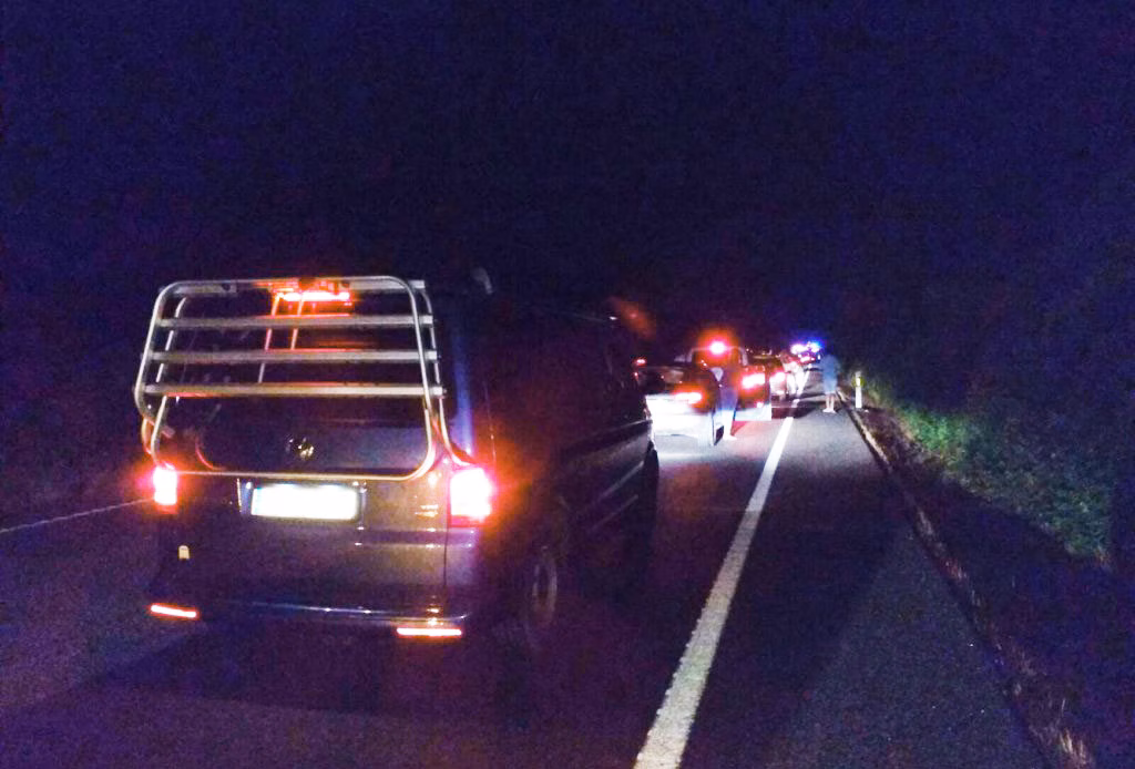 Un accidente colapsa la carretera general entre Ferreries y Ciutadella