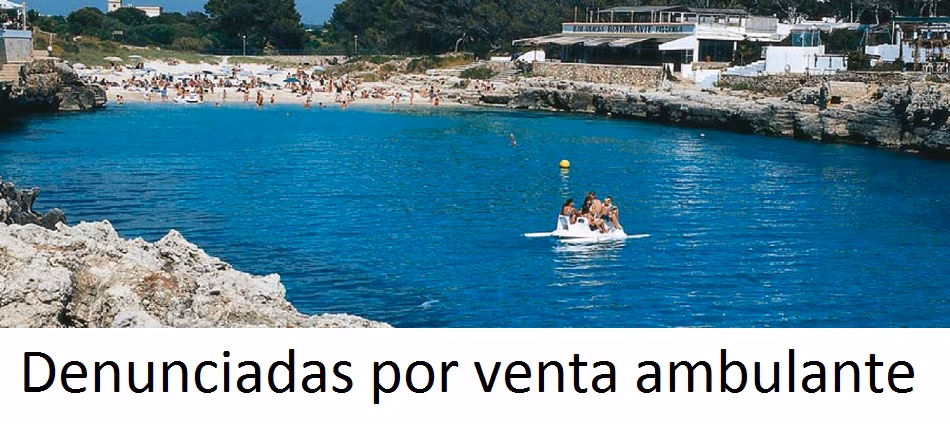 Decomisan el material a dos mujeres que realizaban venta ambulante en Cala Blanca