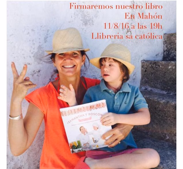 Samantha Vallejo-Nájera, la jueza de Masterchef, firma su libro en Maó