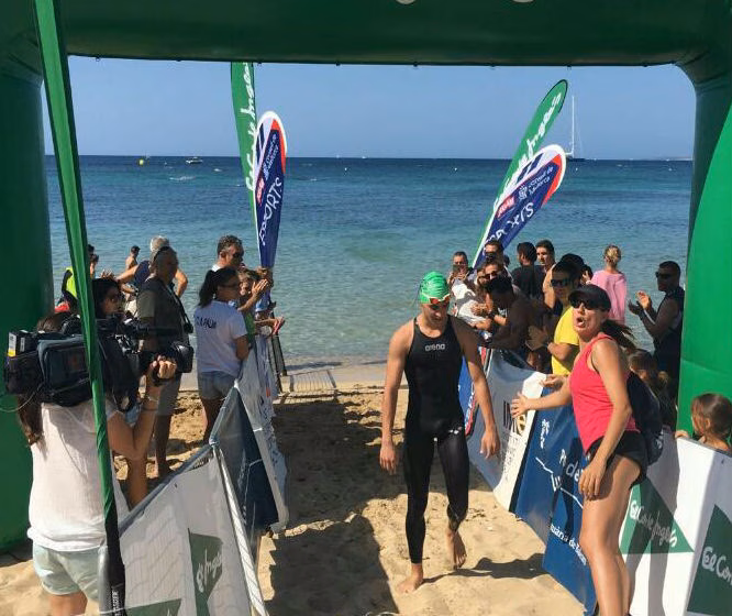 (Vídeo) Joshua Torres, campeón de Balears de aguas abiertas