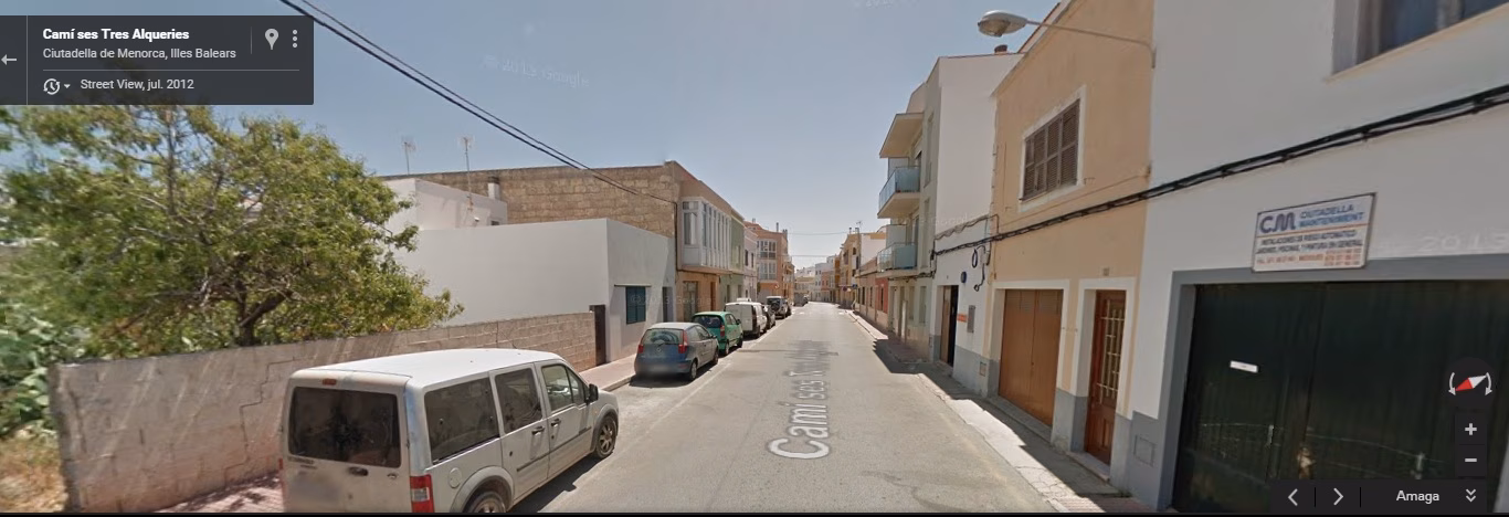 Se incendia una motocicleta en el Camí de Ses Tres Alqueríes de Ciutadella