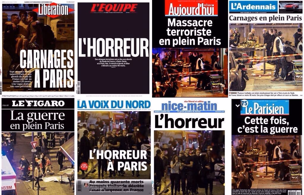 Francia sitúa el número de víctimas en 129 muertos y 352 heridos