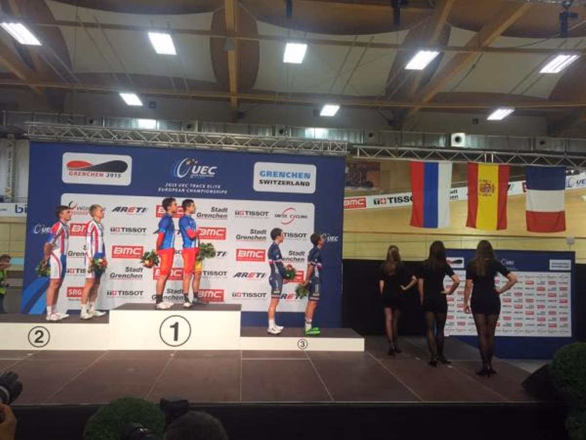 Albert Torres se proclama campeón de Europa en madison