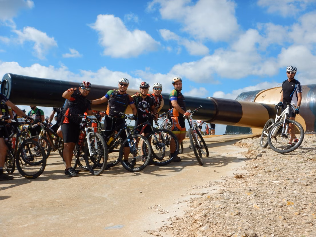 La 'Volta Menorca BTT' se pasea por La Mola