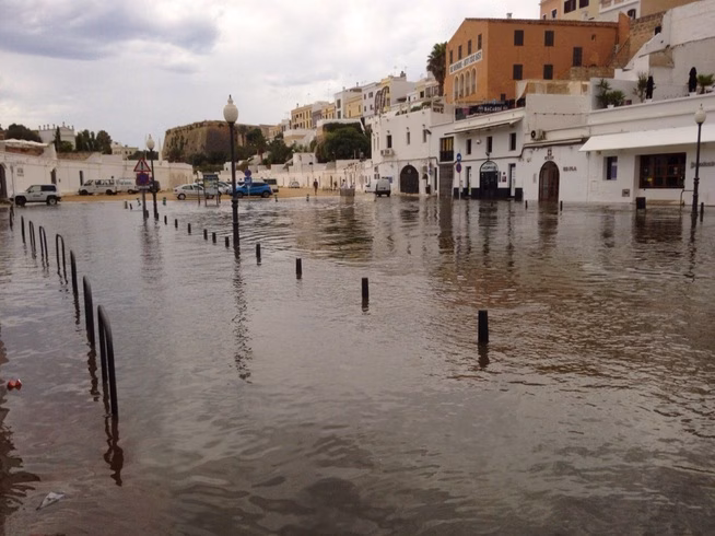 Activado en Menorca un aviso por 'rissaga'
