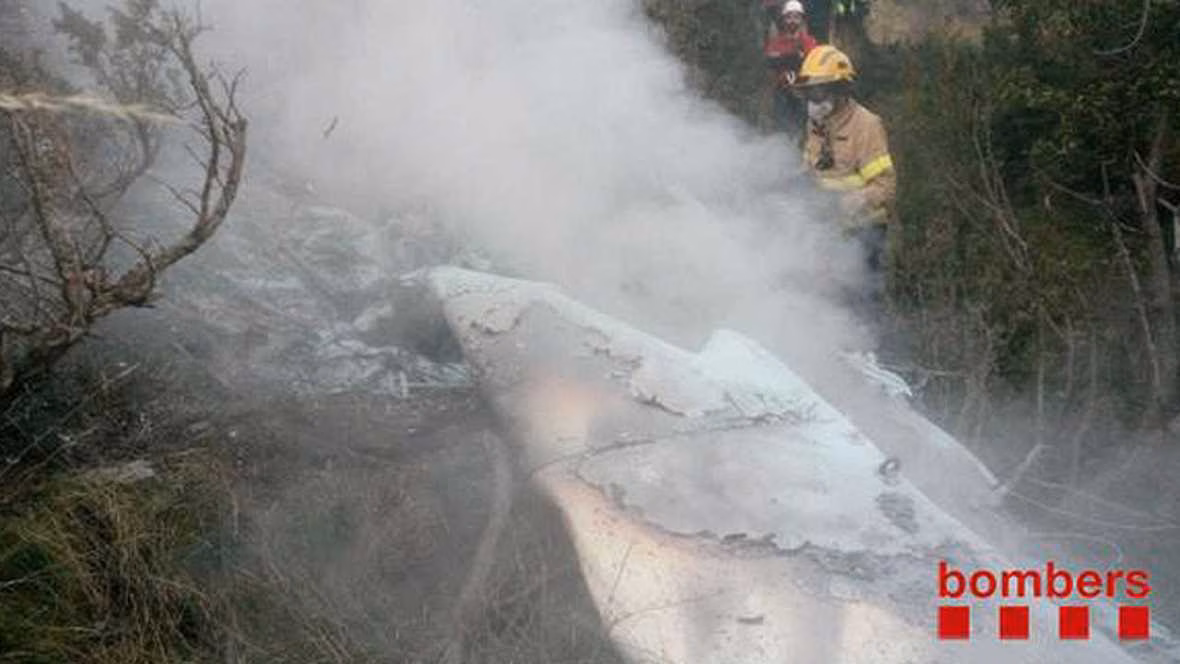 Dos muertos al estrellarse la avioneta en la que viajaban desde Menorca