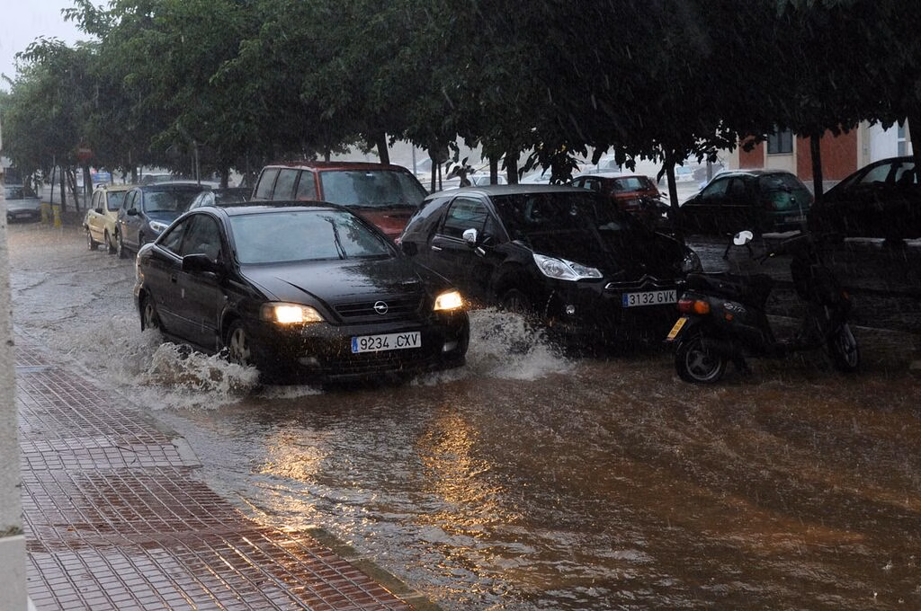 Las lluvias torrenciales dejan 137 l/m2 en Sant Lluís y superan máximas de los últimos 25 años