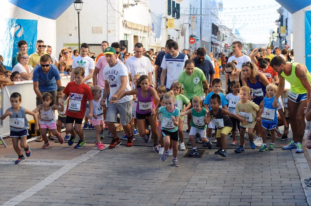 Fiesta del atletismo en Sant Lluís
