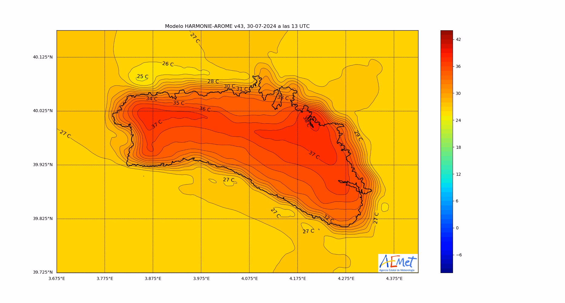 Menorca espera máximas de 37 grados y mínimas de 23 este martes