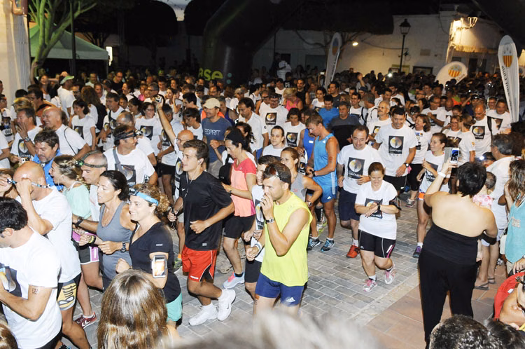 La II carrera de la Lluna Plena  de Sant Lluís se amplía a 1650 participantes