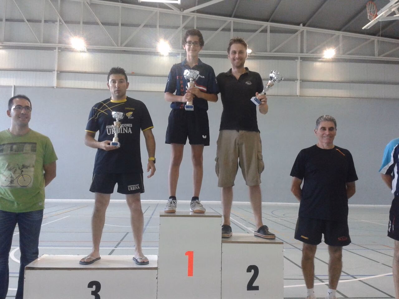 Toni Tudurí y Manel Hernández ganan el campeonato de Menorca de tenis de mesa