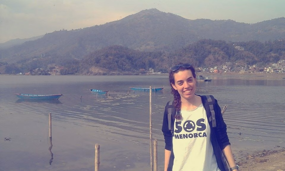 Una menorquina sale ilesa del terremoto de Nepal