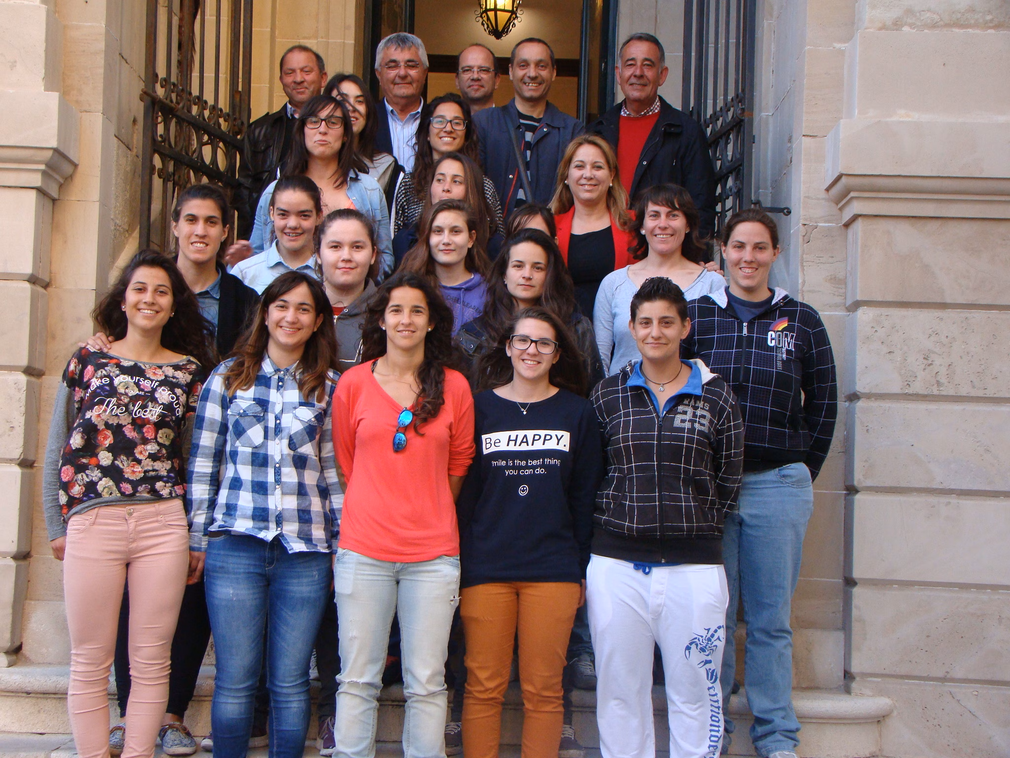 El ajuntament de Maó agasaja a las chicas del Sporting de Mahón