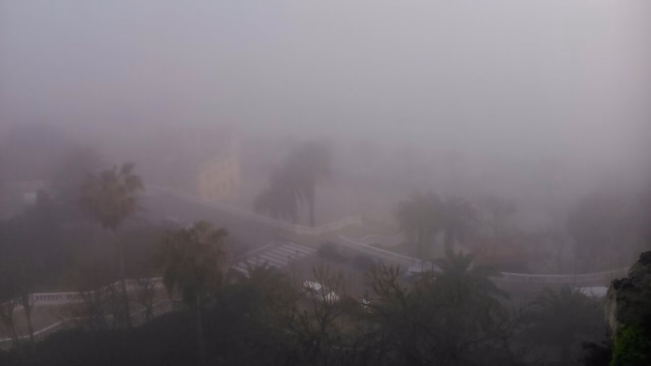 La niebla tapa Menorca