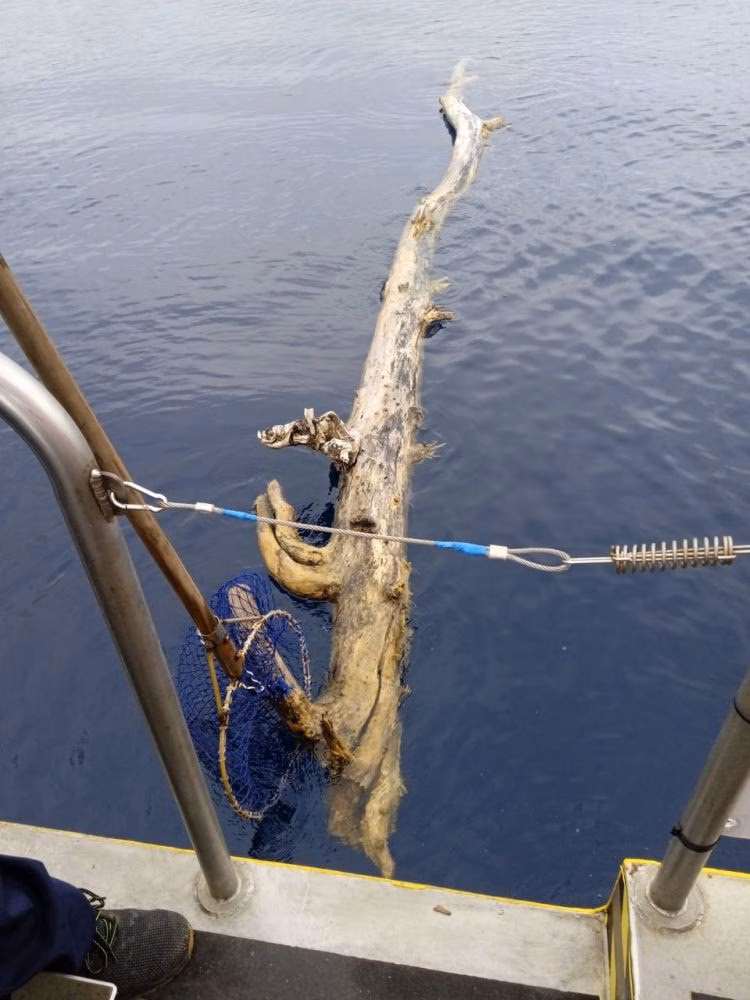 Las barcas de limpieza del litoral recogen 9 toneladas de residuos en mayo y junio