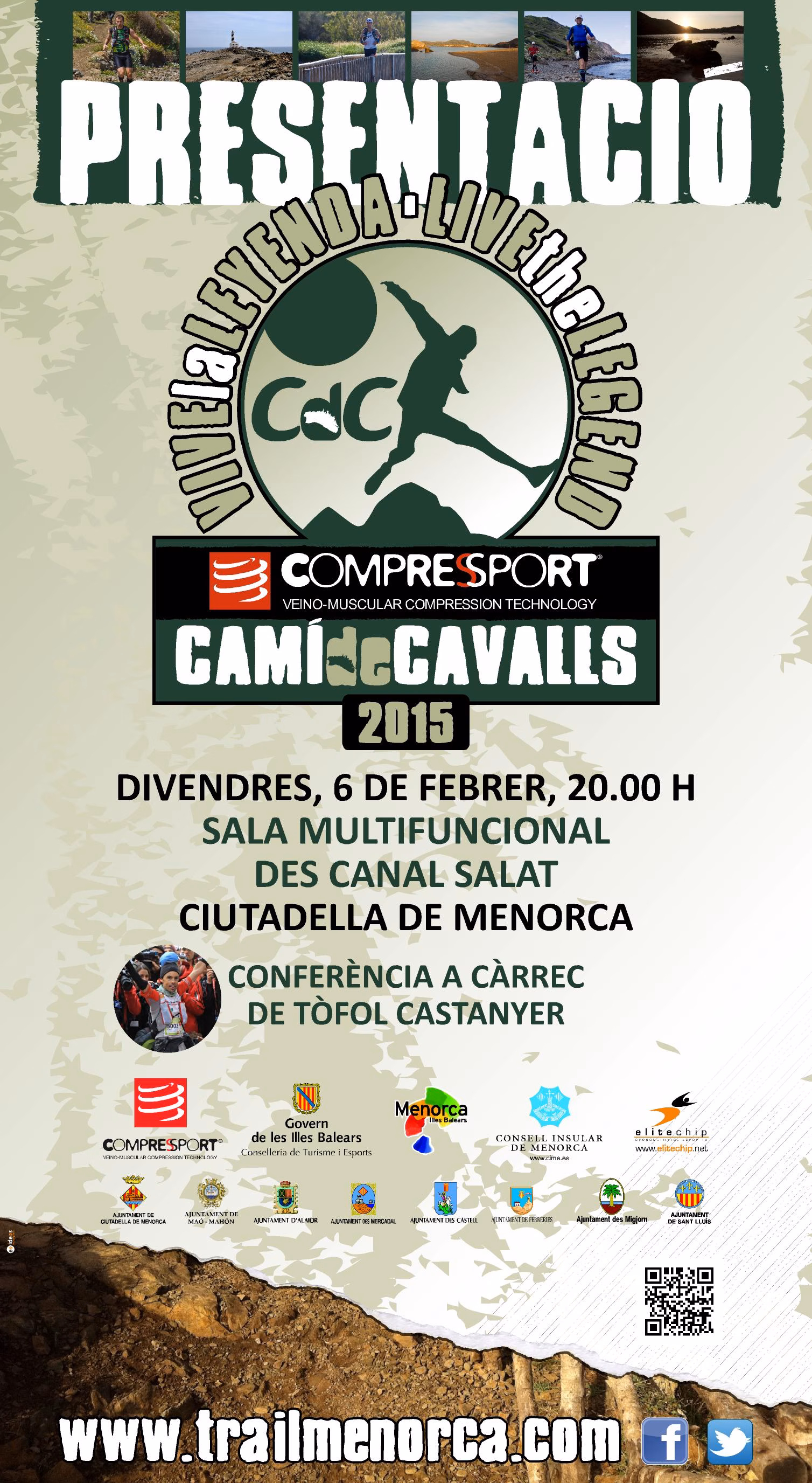 La Trail Menorca Camí de Cavalls se presenta con 1.000 atletas, una cifra récord