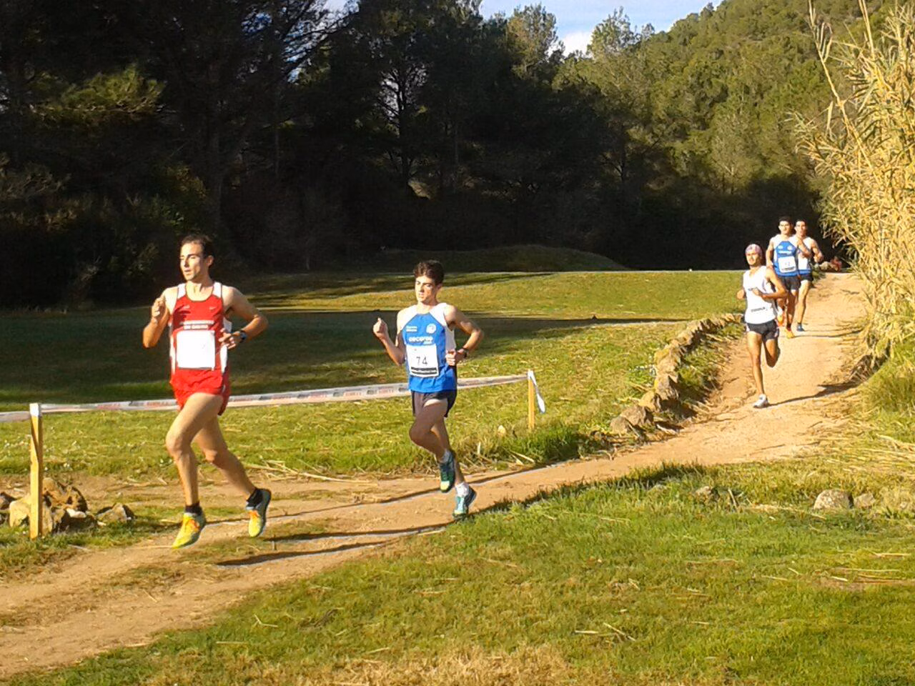 Rafel Quintana y Tina Ameller, los más rápidos en la Challenge Menorca de cross