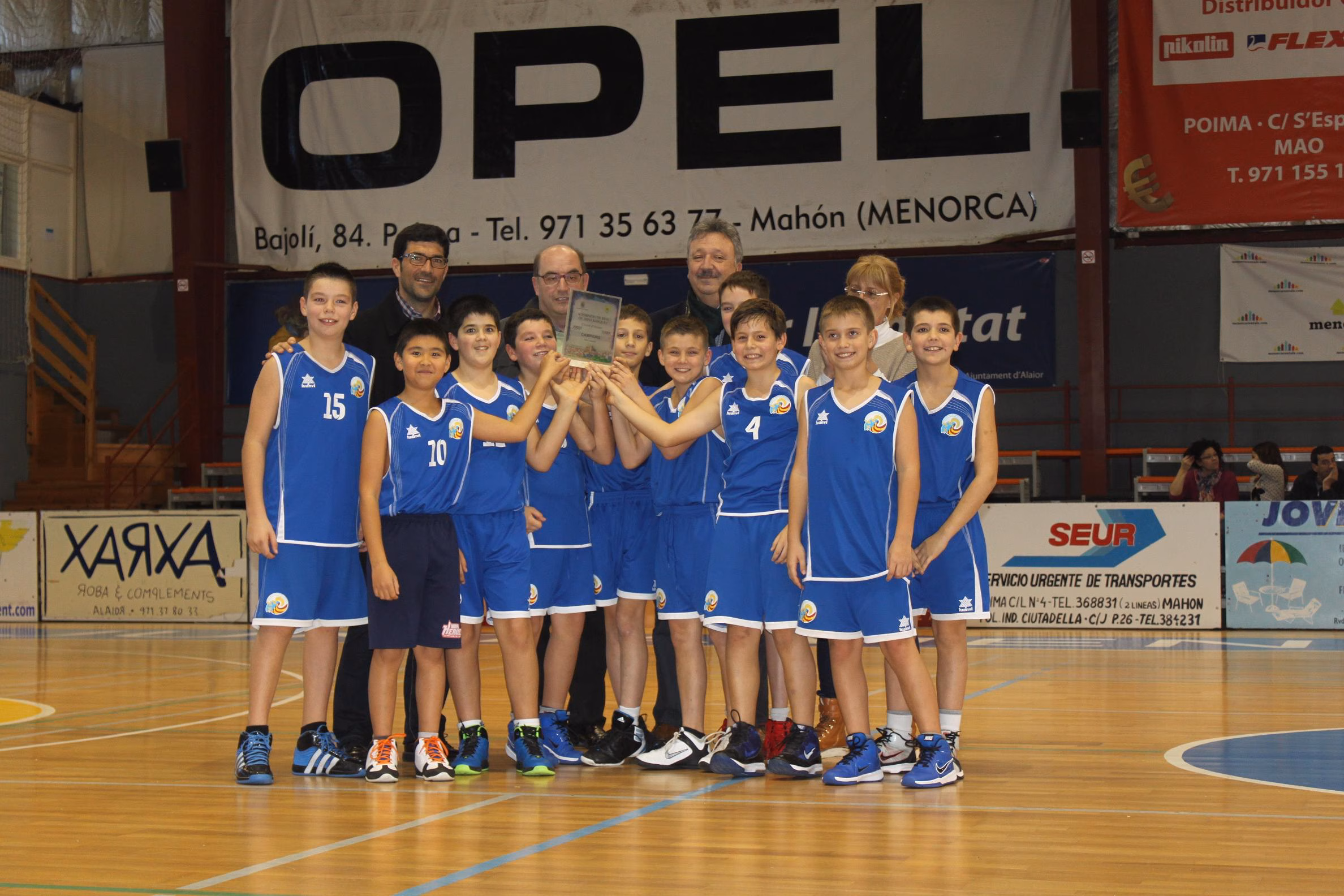 Sant Lluís y Ferreries conquistan el Torneig de Reis de "minis" de Alaior