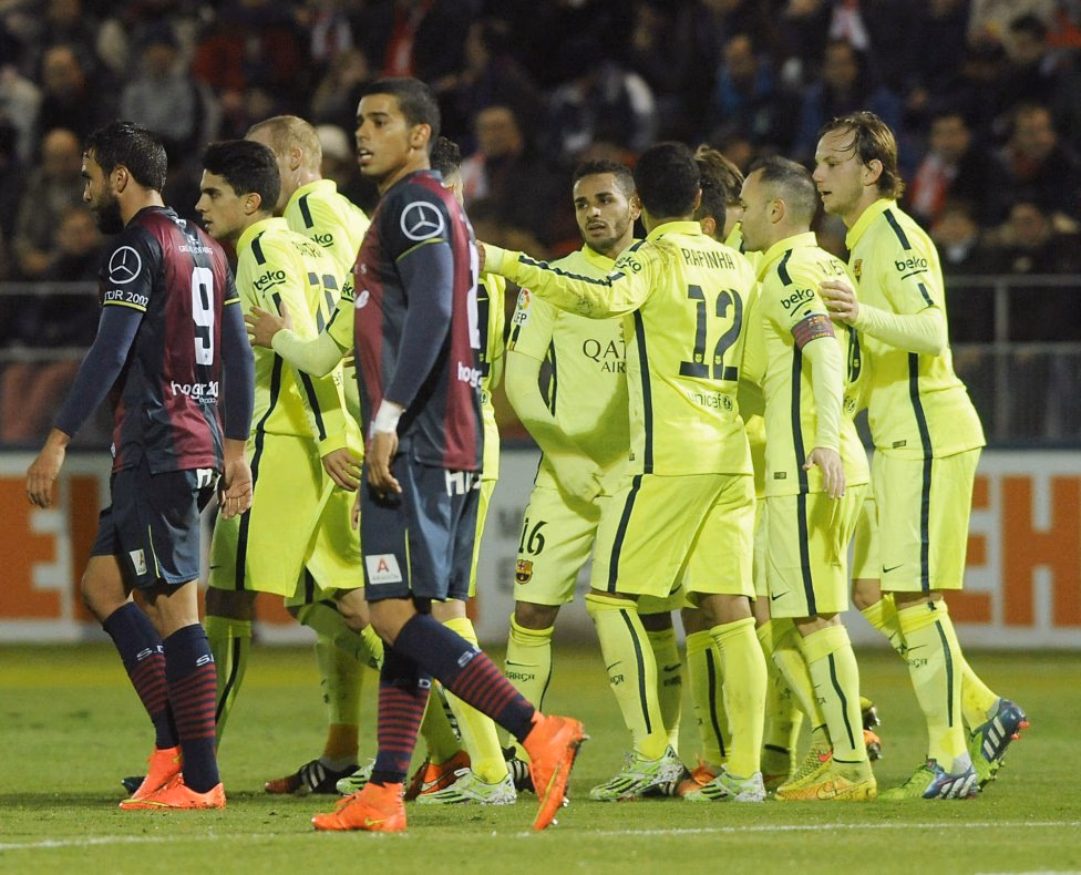 Guillem Martí cumple el sueño de jugar ante el Barça en la Copa del Rey