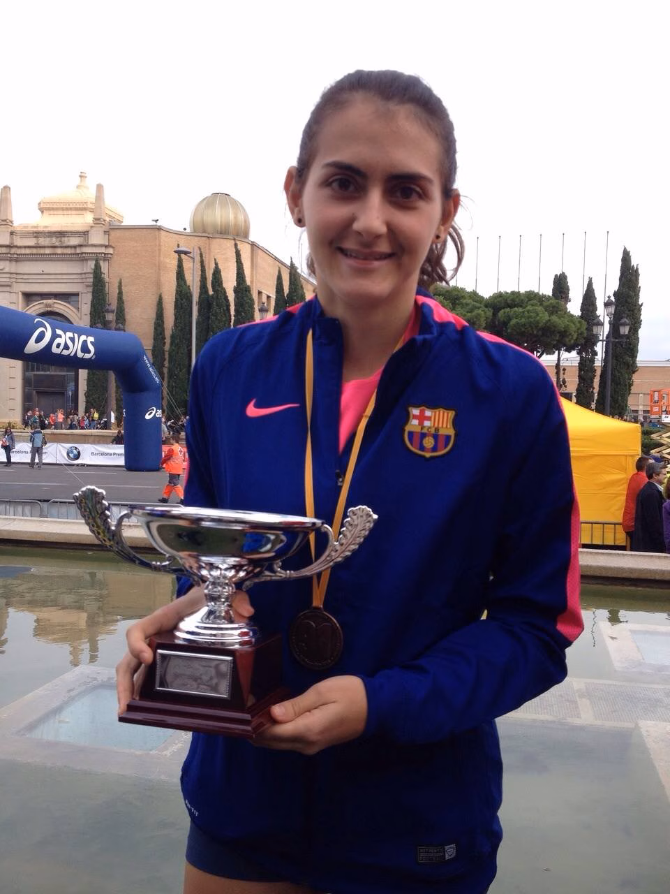 Marina Bagur acaba tercera en juniors de la Jean Bouin