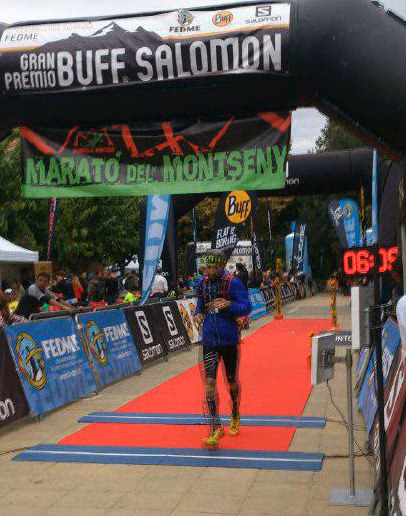 El menorquín Aaron Balaguero resiste en la maratón del Montseny
