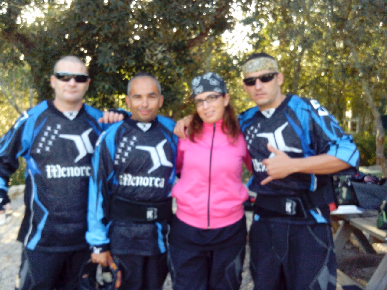 Las Aguilas Negras firman un buen debut en la Liga Balear de paintball