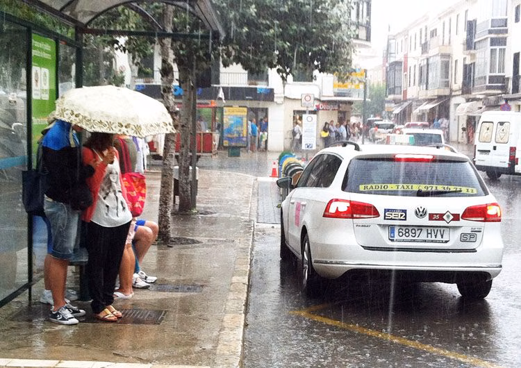Menorca vuelve a estar en alerta amarilla por lluvias y tormentas