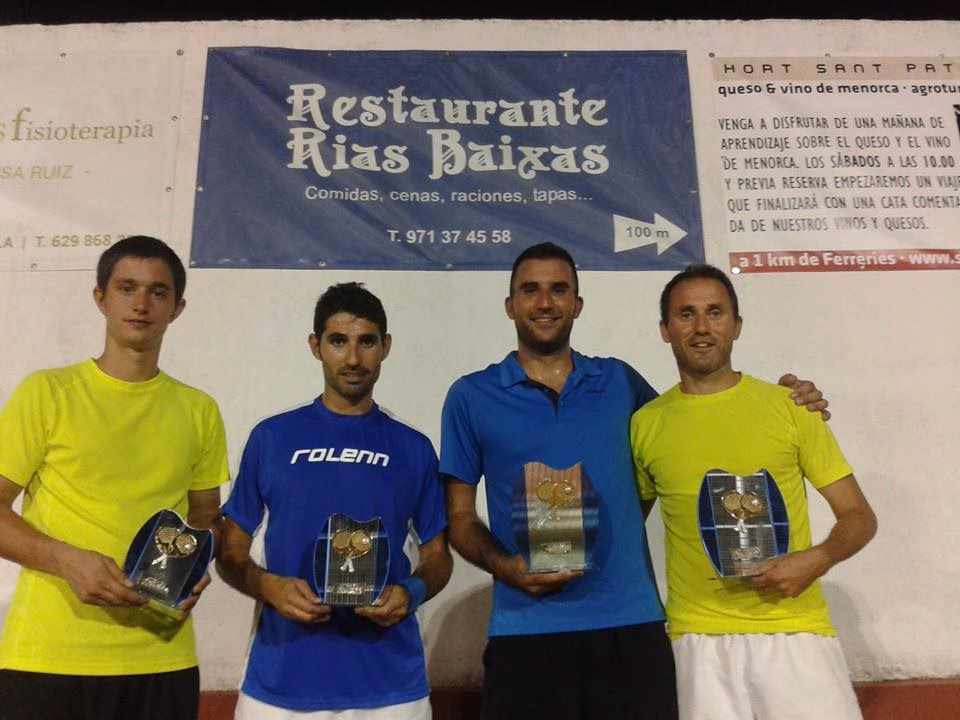 Padel de gran nivel en Ferreries en el circuito Mptour