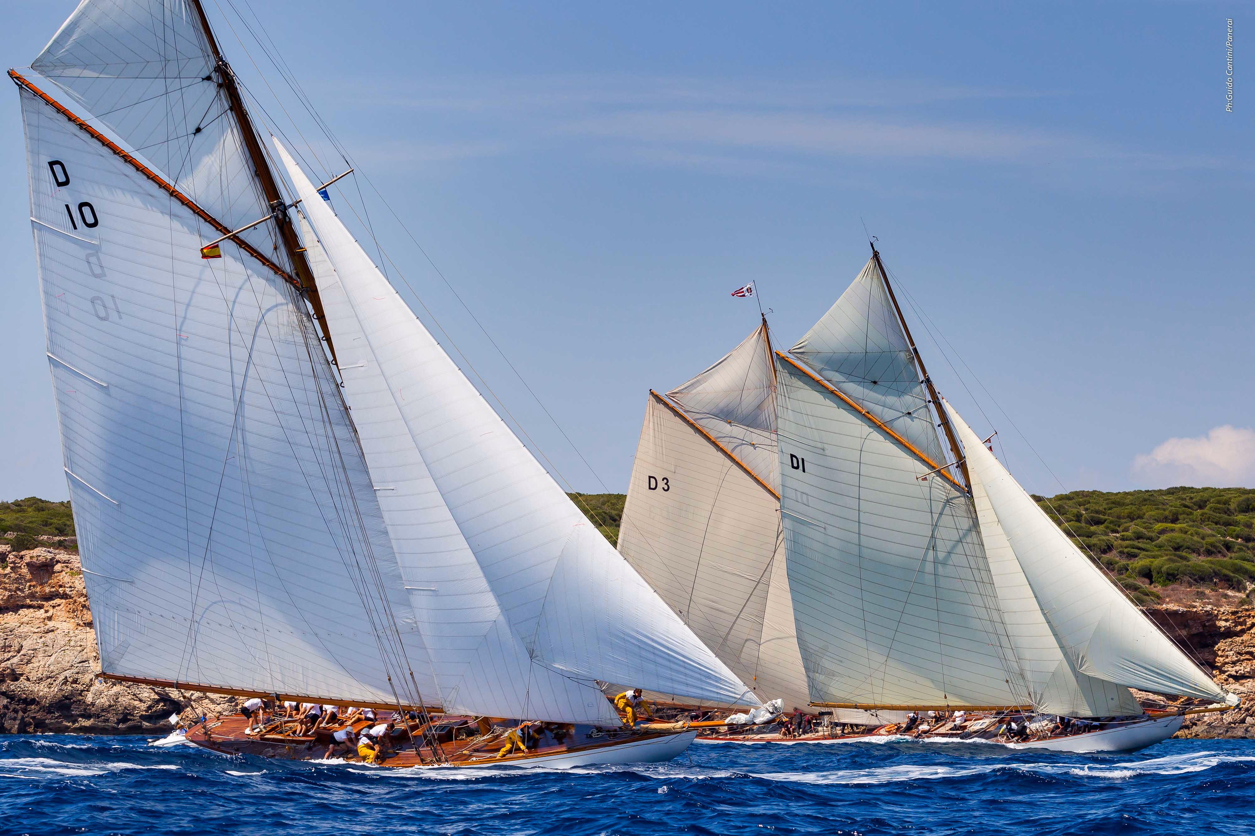 Las velas más legendarias llegan a las aguas de Menorca