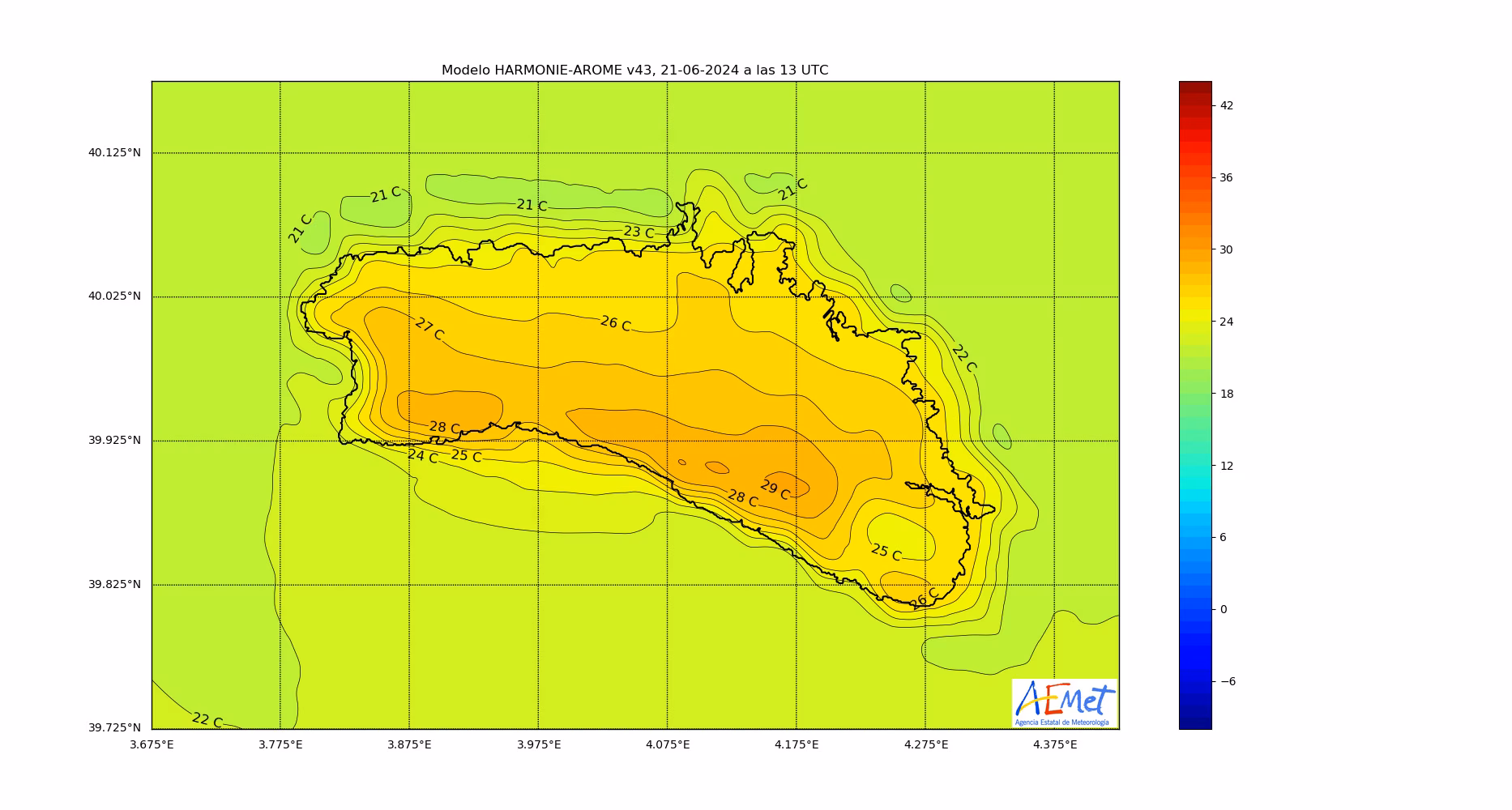 Temperaturas de hasta 29 grados y  posibles lluvias con barro en Menorca