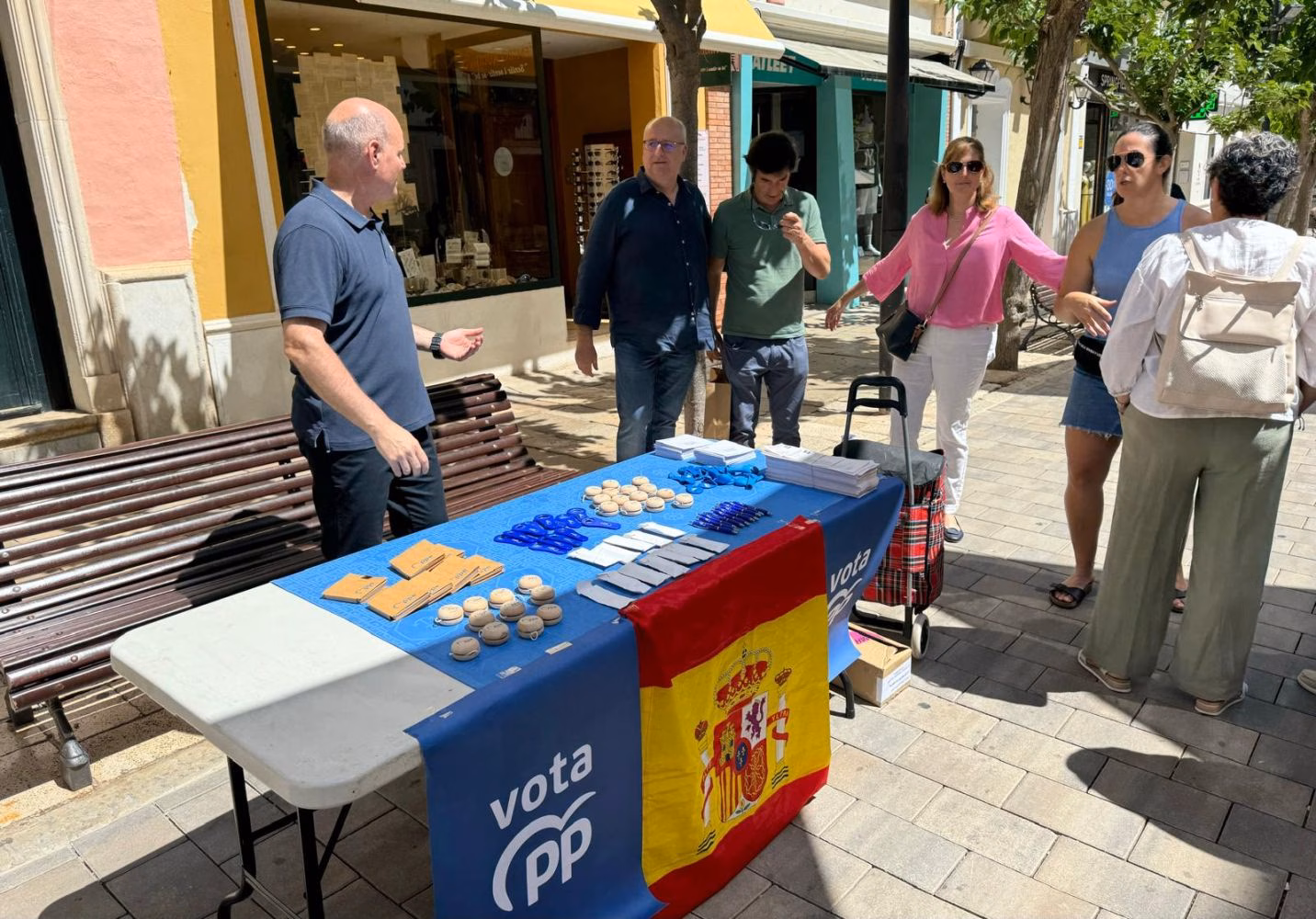 El PP de campaña en Maó