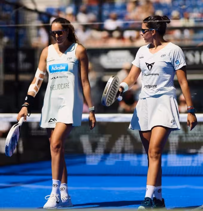 Gemma Triay y Delfi Brea ya están en semifinales de Valladolid