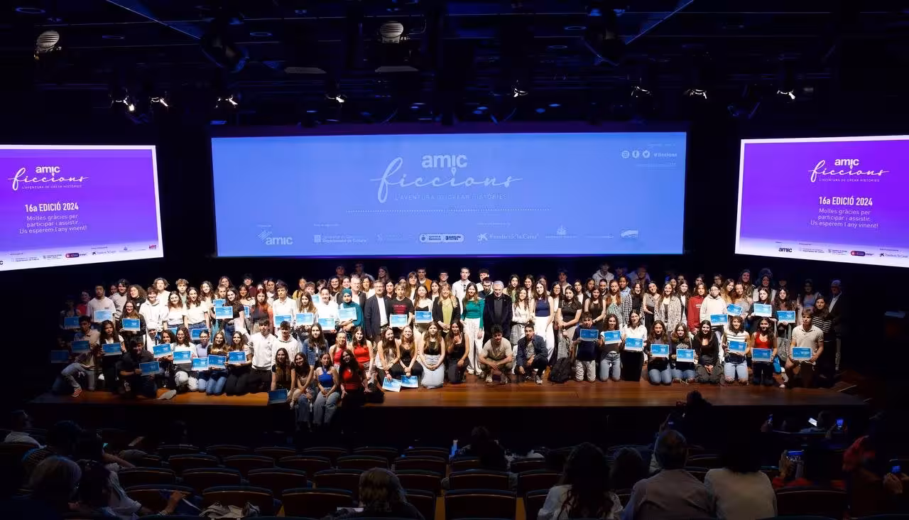 54 alumnos de Menorca participan en la 17.ª edición de “AMIC-Ficcions, l’aventura de crear històries”