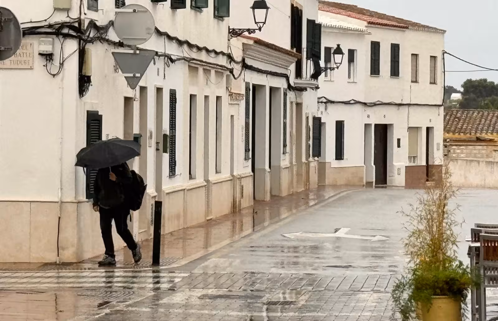 Continúa el aviso amarillo en Menorca por lluvias y tormentas