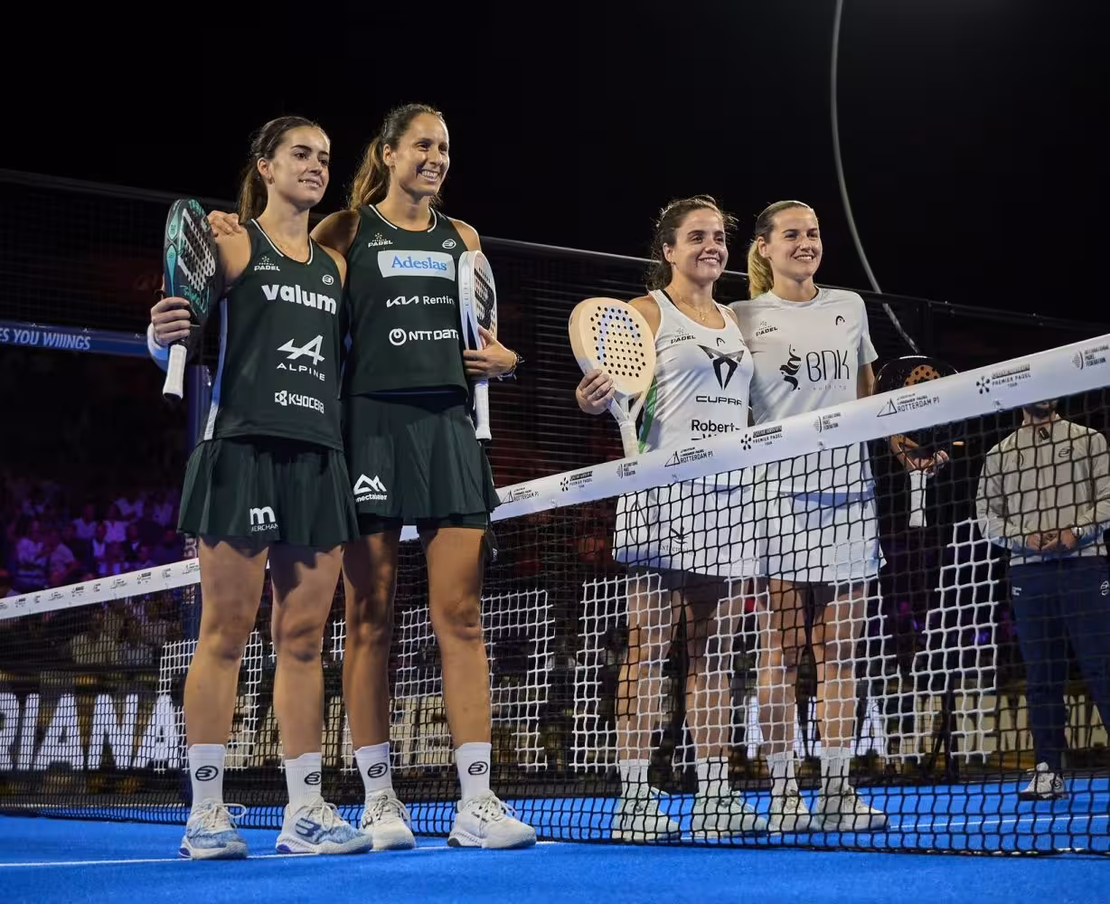 Triay y Fernández se quedan sin título en Rotterdam