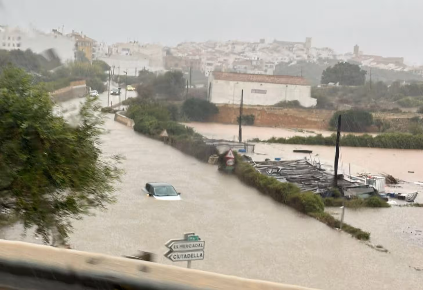 Récord histórico: Menorca registra lluvias siete veces superiores a lo habitual en agosto