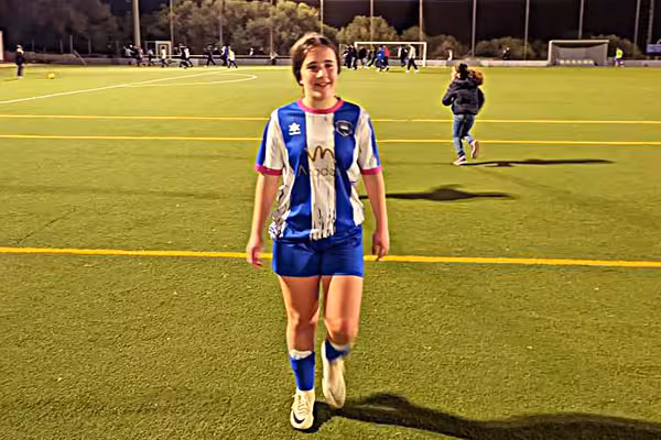 La menorquina Elisa Ramos, convocada con la Selección Española sub-14