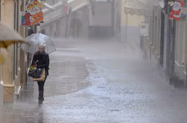 Aviso amarillo en Menorca por lluvias y tormentas