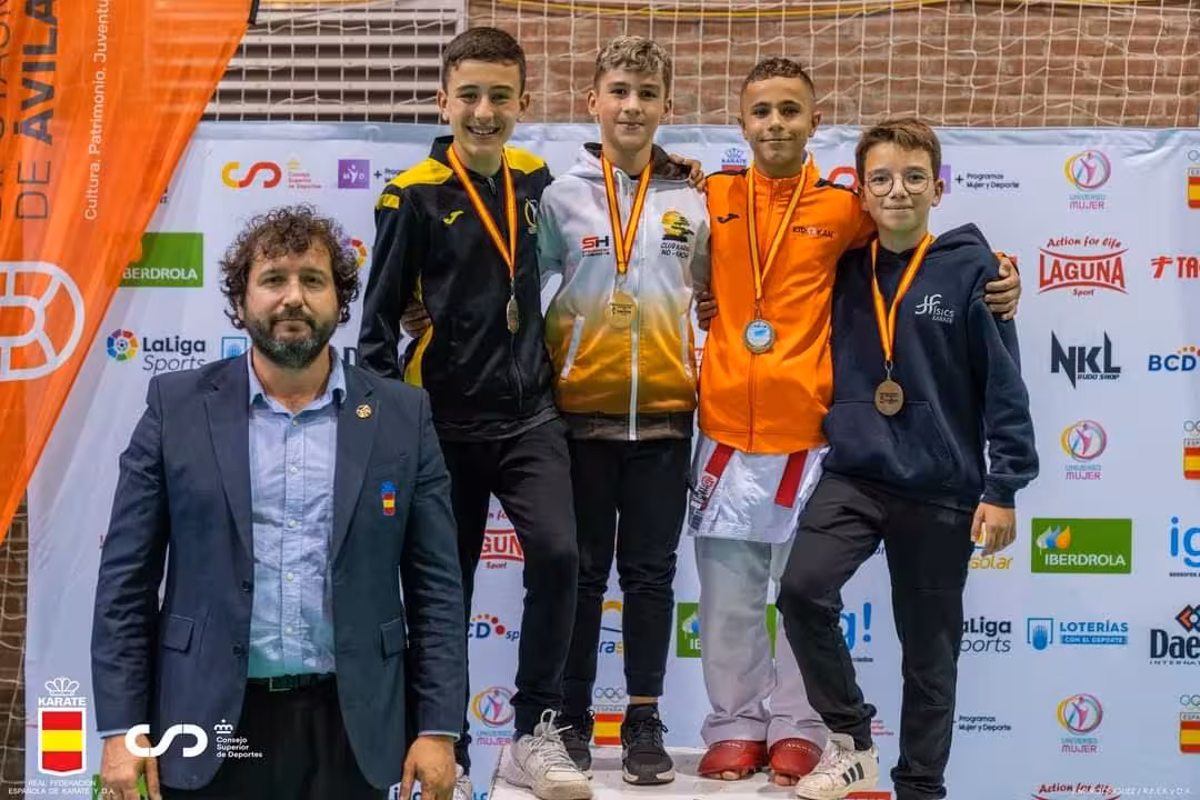 Aitor Faner se hace con el bronce en la Liga Nacional de Karate