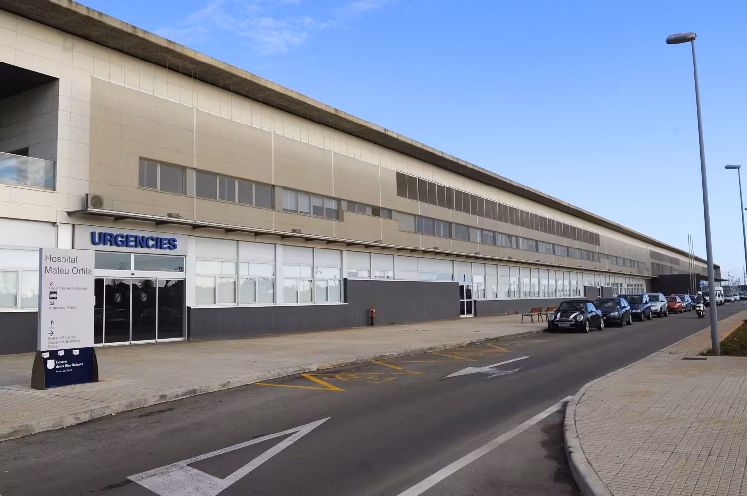 Un ciclista herido en el accidente de esta mañana recibe el alta del Mateu Orfila