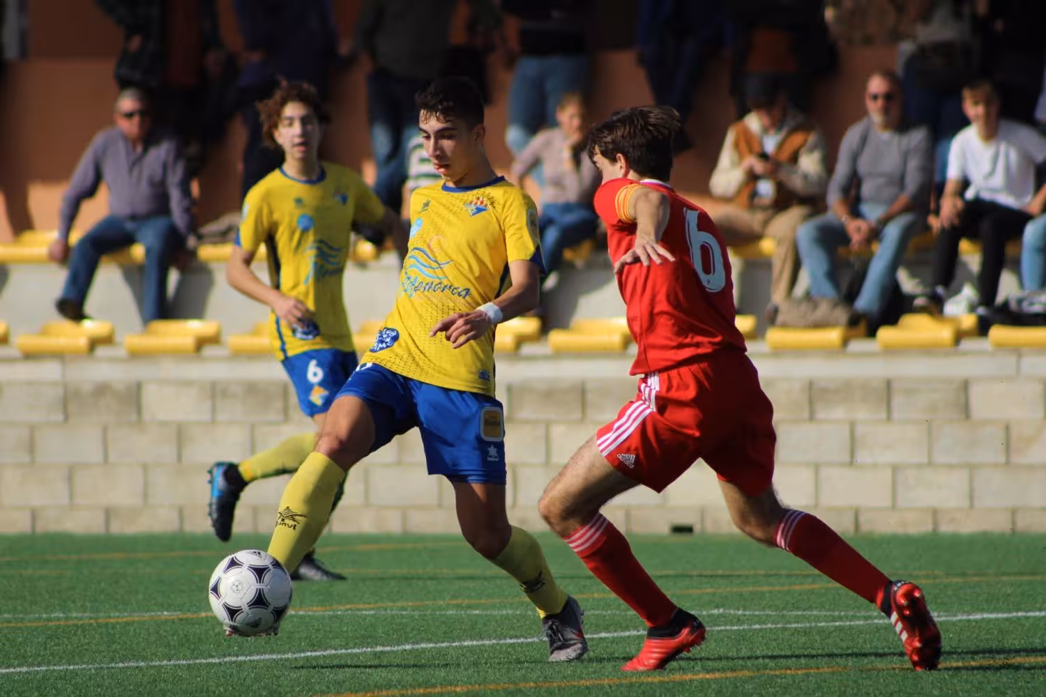 (Fotos) Un gol de Puche acaba con el Villacarlos