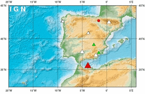 Un terremoto en el Mar de Alborán sacude parte de Andalucía y el norte de Marruecos