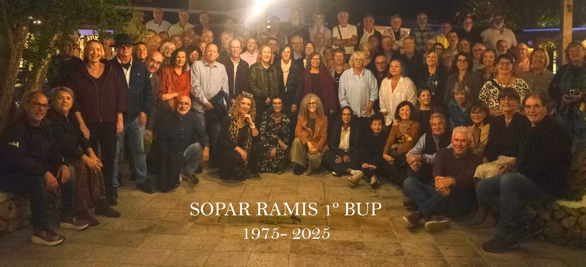 Foto de familia del reencuentro.