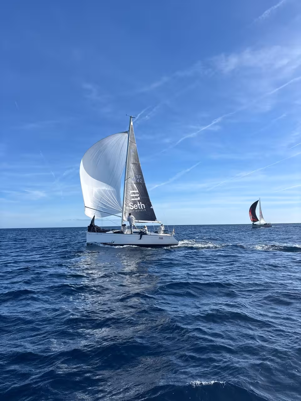 Imagen de la regata.