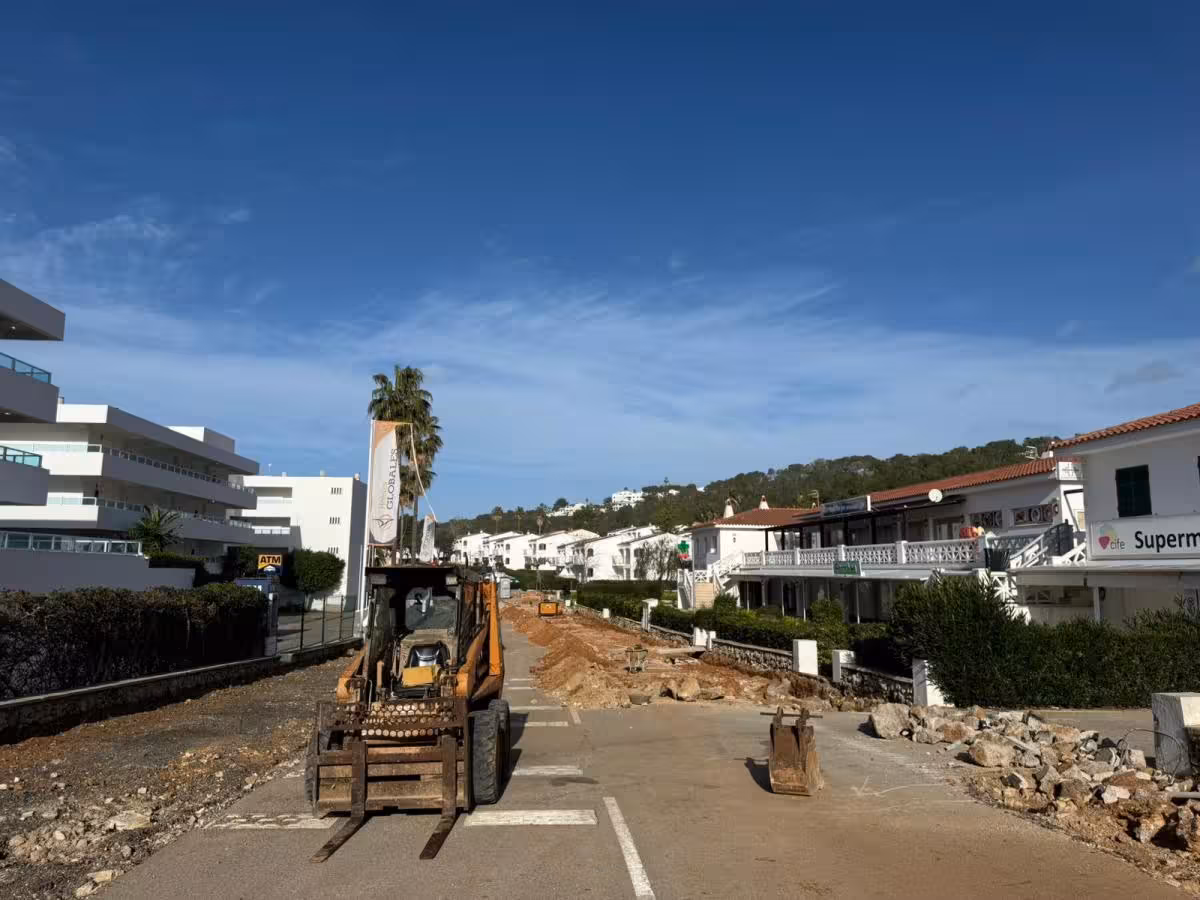 Obras en Sant Tomàs.