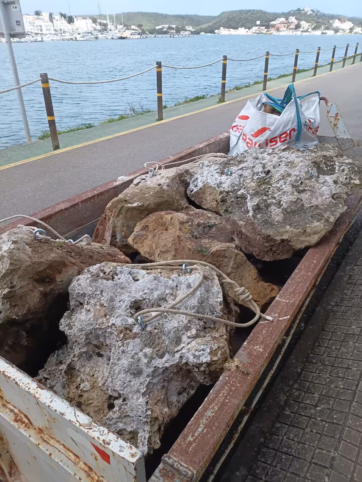 Rocas en Cala Figuera.