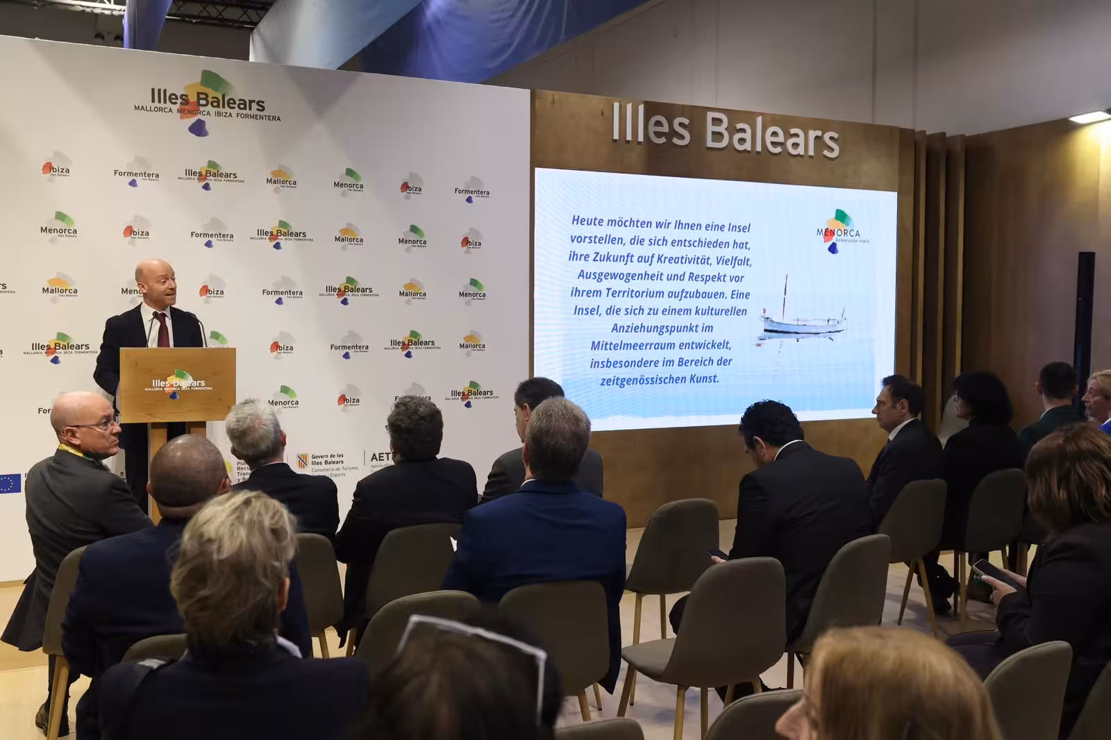 Adolfo Vilafranca ha presentado el Opening 2026 en la ITB de Berlín. (Foto: FFTM)