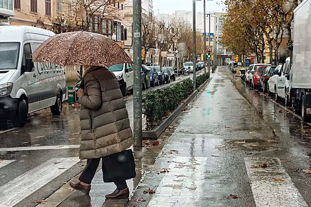 Se esperan lluvias en las próximas horas y días.