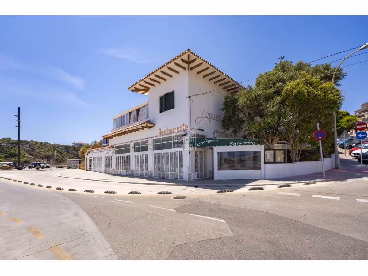 Vista de El Jágaro, en el puerto de Maó.